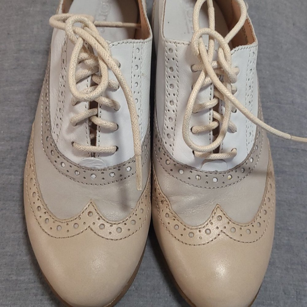 Born Spectator Oxford Shoes Leather